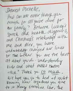 Card of Appreciation